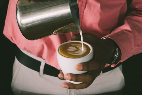 Kava, Cappuccino, Kavinė, Latte Art, Kavos Gaminimas