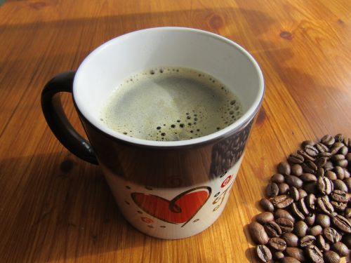 Kava, Širdis, Magiškas Puodelis, Kavos Pupelės, Kreminės Kavos, Mylėti Kavą