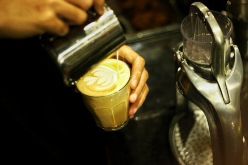 Kava, Kavinė, Latte Art
