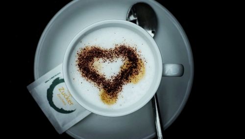 Kava, Cappuccino, Espresso, Kofeinas, Gėrimas, Puodelis Kavos, Šaukštas, Atsipalaidavimas