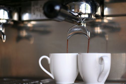 Kava, Espresso, Filtro Laikiklis, Kavos Puodeliai