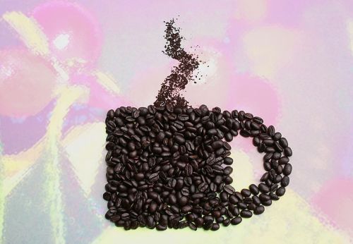 Kava,  Pupos,  Java,  Kofeinas,  Tamsi,  Kepsnys,  Taurė,  Puodelis,  Rytas,  Gerai,  Šiltas,  Karštas,  Raminantis,  Kavos Pupelių Puodelis