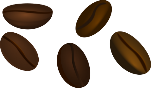Kavos Pupelės, Pupos, Kava, Ruda, Nemokama Vektorinė Grafika