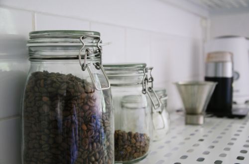 Kavos Pupelės, Stiklas, Jar, Virtuvė