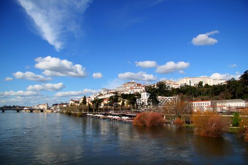 Coimbra, Mondego, Portugal, Miestas, Rio, Sąvartynas