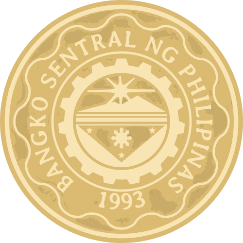 Moneta, Pinigai, Pesas, Filipinai, Nemokama Vektorinė Grafika
