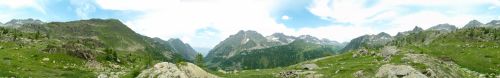 Kalnas,  Panoraminis,  360 & Nbsp,  Laipsnių,  Alpių & Nbsp,  Kraštovaizdis,  Lombardų Kalnas