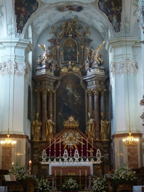 Koleginė Bažnyčia St Peteris, Salzburg, Romos Katalikų, Vienuolyno Bažnyčia, Stift St Peter, Austria