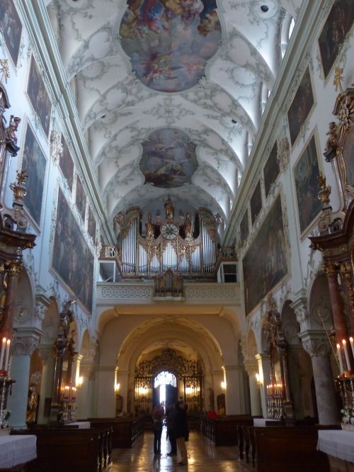 Koleginė Bažnyčia St Peteris, Salzburg, Romos Katalikų, Vienuolyno Bažnyčia, Stift St Peter, Austria