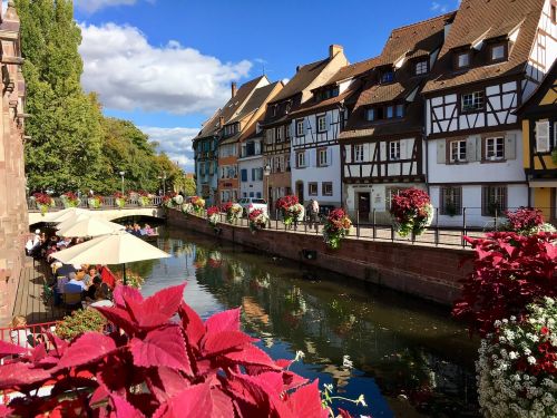 Colmar, Alsace, France, Fachwerkhaus, Senamiestis