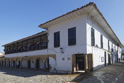 Kolumbija,  Villa De Leyva,  Istorinis Centras,  Kolonijinio Stiliaus,  Architektūra,  Namai,  Kelionė