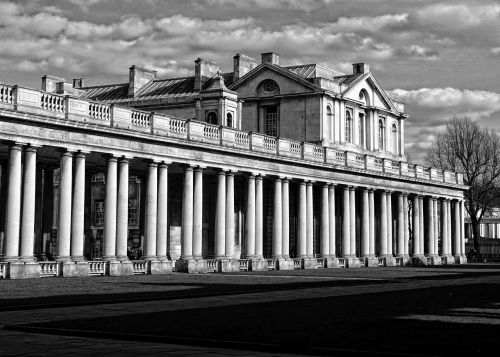 Kolonada, Architektūra, Stilius, Klasikinis, Rūmai, Greenwich, Muziejus