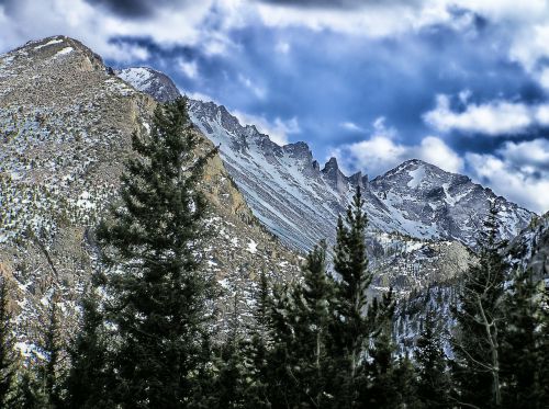 Colorado, Kraštovaizdis, Vaizdingas, Hdr, Kalnai, Miškas, Medžiai, Dangus, Debesys, Gamta, Lauke, Kaimas