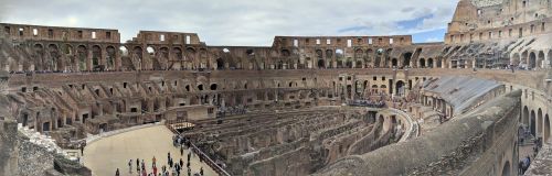 Kolosas, Roma, Amfiteatras, Architektūra, Istorinis, Senovės, Istorija