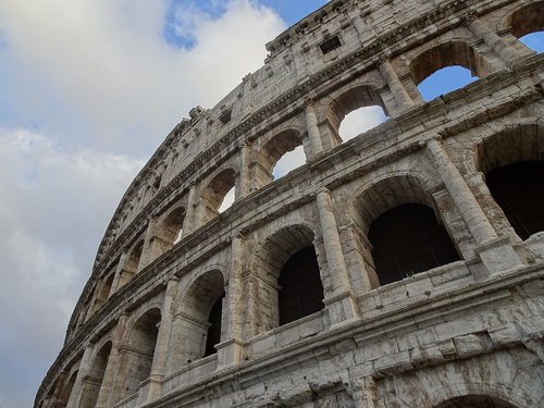 Koliziejus,  Roma,  Senovė,  Italija,  Sugadinti,  Amfiteatras