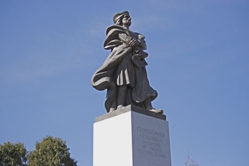 Kolumbas,  Tyrinėti,  Amerikietis,  Kristupas Kolumbas,  Pitsburge,  Phipps Konservatorija,  Statula