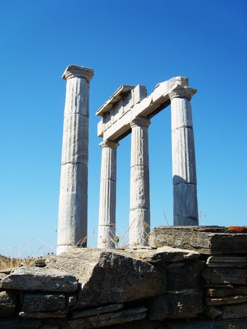 Stulpelis, Senovinis, Senovės Stulpelis, Hermės Šventykla, Naxos, Graikija, Ciklai, Šventė, Kelionė, Šventykla