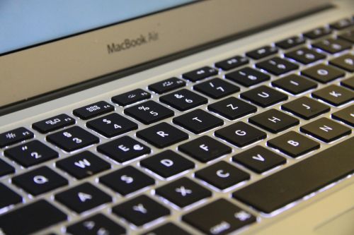 Kompiuteris, Kompiuterio Klaviatūra, Klaviatūra, Macbook Air, Macbook, Technologija