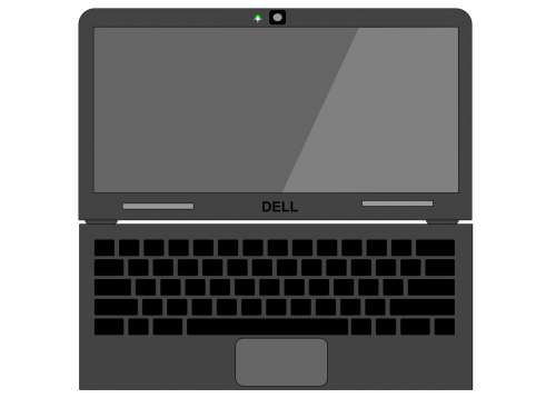 Kompiuteris, Nešiojamas Kompiuteris, Dell, Chromebook, Klaviatūra, Bevielis Internetas, Skaičiavimas, Pelė, Ekranas, Fotoaparatas, Nemokami Vektoriniai Vaizdai, Nemokama Vektorinė Grafika