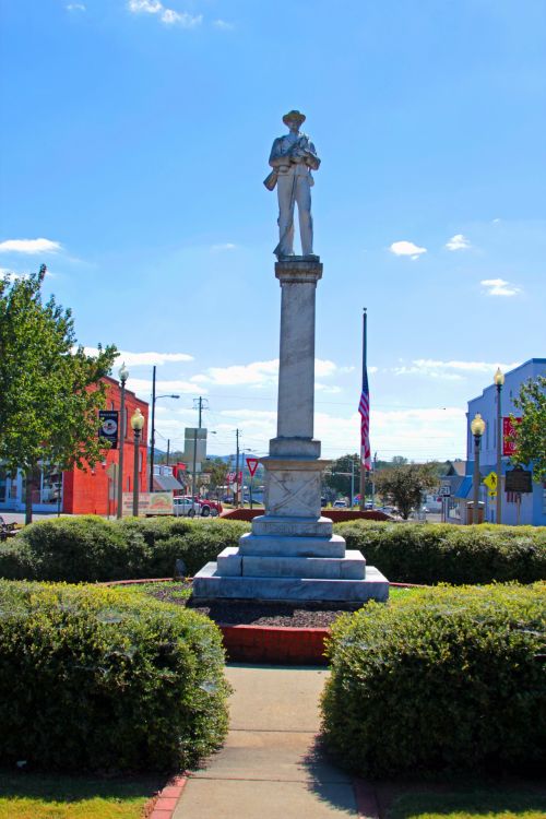 Konfederacija,  Paminklas,  Jacksonville,  Ala,  Konfederacijos Memorialas
