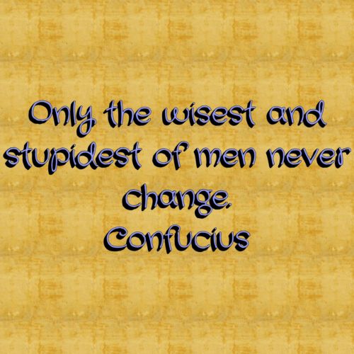 Citata,  Konfucius,  Protingiausias,  Protingas,  Kvailas,  Kvailas,  Vyrai,  Niekada,  Keisti,  Tekstas,  Išmintis,  Informacija,  Confucius Citata Apie Pokyčius