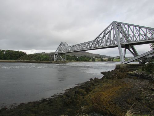 Connel, Tiltas, Škotija, Geležinis Tiltas, Plieninis Tiltas, Upės Tiltas, Upės Sluoksnis, Oban, Vakarinė Pakrantė