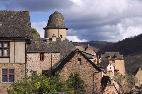 Kriauklė,  Viduramžių,  Kaimas,  Aveyron,  Paveldas,  Kraštovaizdis,  Prancūzija