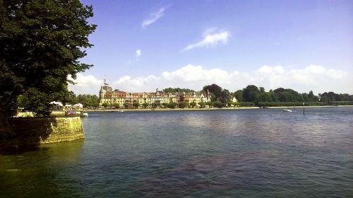 Konstancija, Ežero Konstanta, Istoriškai, Baden Württemberg, Medis, Mėlynas Dangus