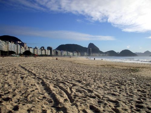Copacabana & Nbsp,  Paplūdimys,  Rio & Nbsp,  & Nbsp,  Janiero,  Brazilija,  Carioca,  Brazilijos,  Vandenynas,  Saulė,  Smėlis,  Atostogos,  Copacabana Paplūdimys