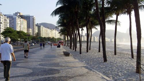 Beac,  Brazilija Upė & Nbsp,  Iš & Nbsp,  Jan,  Copacabana,  Ipanema,  Copacabana Paplūdimys
