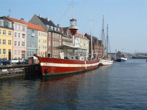 Kopenhaga, Denmark, Europa, Kelionė, Jūra, Vaizdas