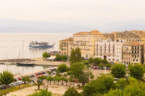 Corfu, Keltas, Laivas, Uostas, Jūra