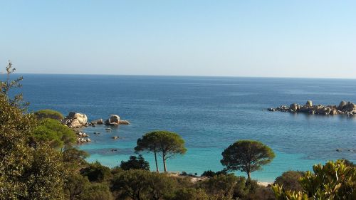 Korsika, Papludimys, Jūra, Kranto, France