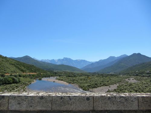 Korsika, Upė, Akmenys, Kalnai, Gamta