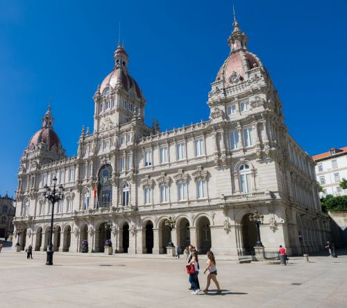 Coruña, Pastatas, Rūmai, Plaza, Istorinis, Architektūra, Istorinis Centras, Baroko Pastatas, Miestas