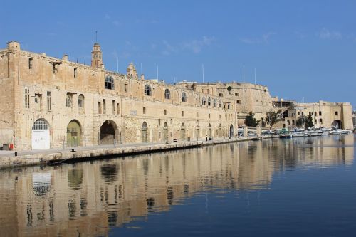 Cospicua, Pastatas, Malta, Veidrodis, 3 Miestai