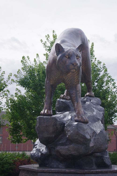 Puma,  Statula,  Kalnų Liūtas,  Katė,  Skulptūra