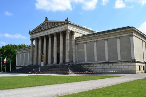 Teismas, Munich, Bavarija, Namai, Architektūra, Rhaeto Romanic