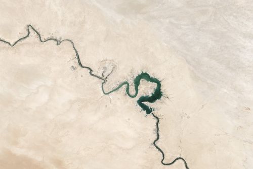 Įtrūkimai, Dykuma, Sausas, Eufrato Upė, Smėlis, Topografija, Didžiulė Sausra Žemė