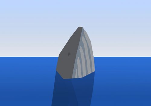 Kūrybinė Grafika, Jūra, Mėlynasis Banginis