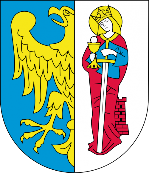 Crest, Emblema, Herbas, Lenkija, Erelis, Saint, St Barbara, Nemokama Vektorinė Grafika