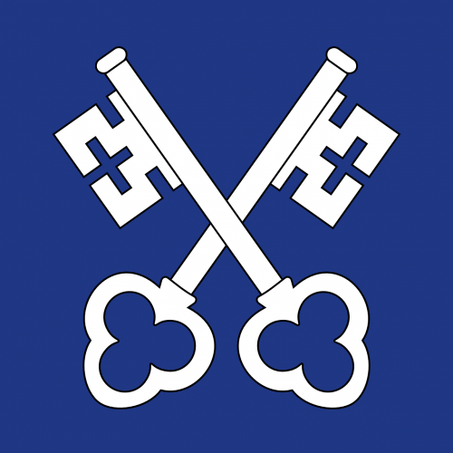 Crest, Emblema, Herbas, Vėliava, Swiss, Raktas, Nemokama Vektorinė Grafika