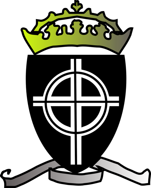 Crest, Herbas, Heraldika, Emblema, Nemokama Vektorinė Grafika