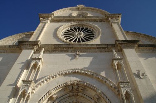 Kroatija, Dalmatija, Šibenik, Katedra