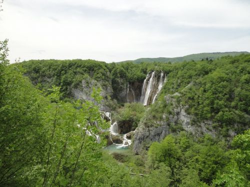 Kroatija, Plitvice, Krioklys, Gamta