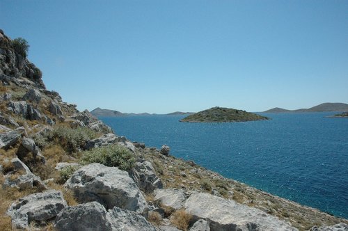Kroatija 2008,  Dalmatija,  Kornati Np,  Vasara,  Mėlynas Dangus,  Jūra