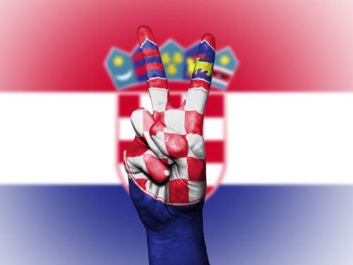 Kroatija, Taika, Ranka, Tauta, Fonas, Reklama, Spalvos, Šalis, Ženminbi, Vėliava, Grafika, Piktograma, Nacionalinis, Valstybė, Simbolis, Turizmas, Kelionė