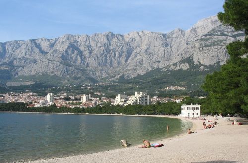 Kroatija, Makarska, Papludimys