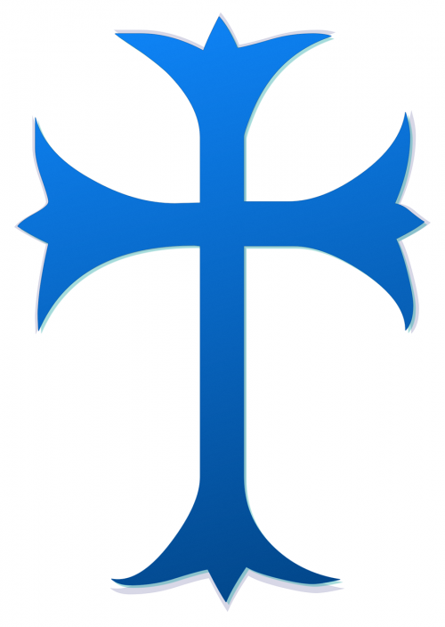 Kirsti, Mėlynas, Religinis, Simbolis, Krikščionybė, Bažnyčia