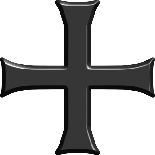 Kryžiaus Žygis, Kirsti, Kryžiuočiai, Heraldika, Religija, Simetriškas, Nemokama Vektorinė Grafika